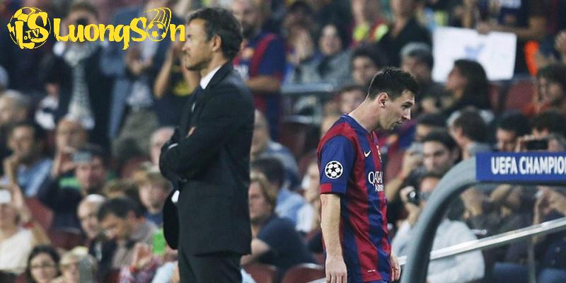 Lionel Messi và Luis Enrique từng mâu thuẫn gay gắt tại Barca