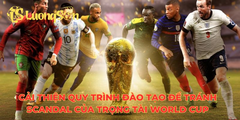 Cải thiện quy trình đào tạo để tránh scandal của trọng tài World Cup