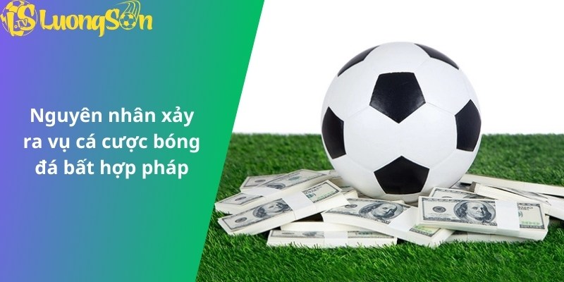 Nguyên nhân xảy ra vụ cá cược bóng đá bất hợp pháp